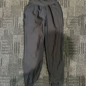 Black legging joggers